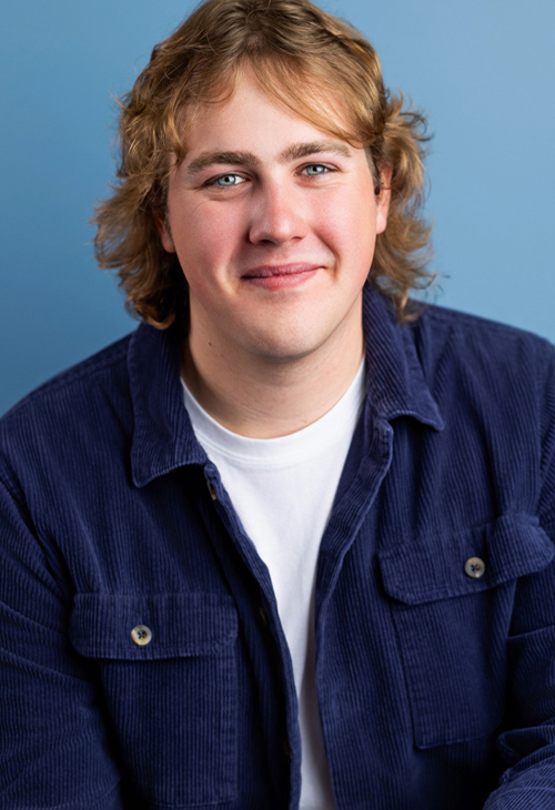 Headshot of MSU Theatre and Dance Student Aidan Kent