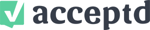 Logo for acceptd